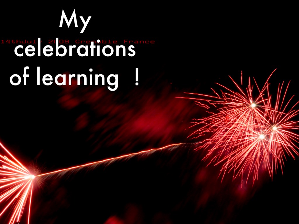 Copy of Celebrations Of Learning 