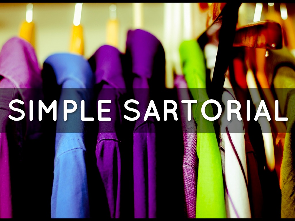Simple Sartorial