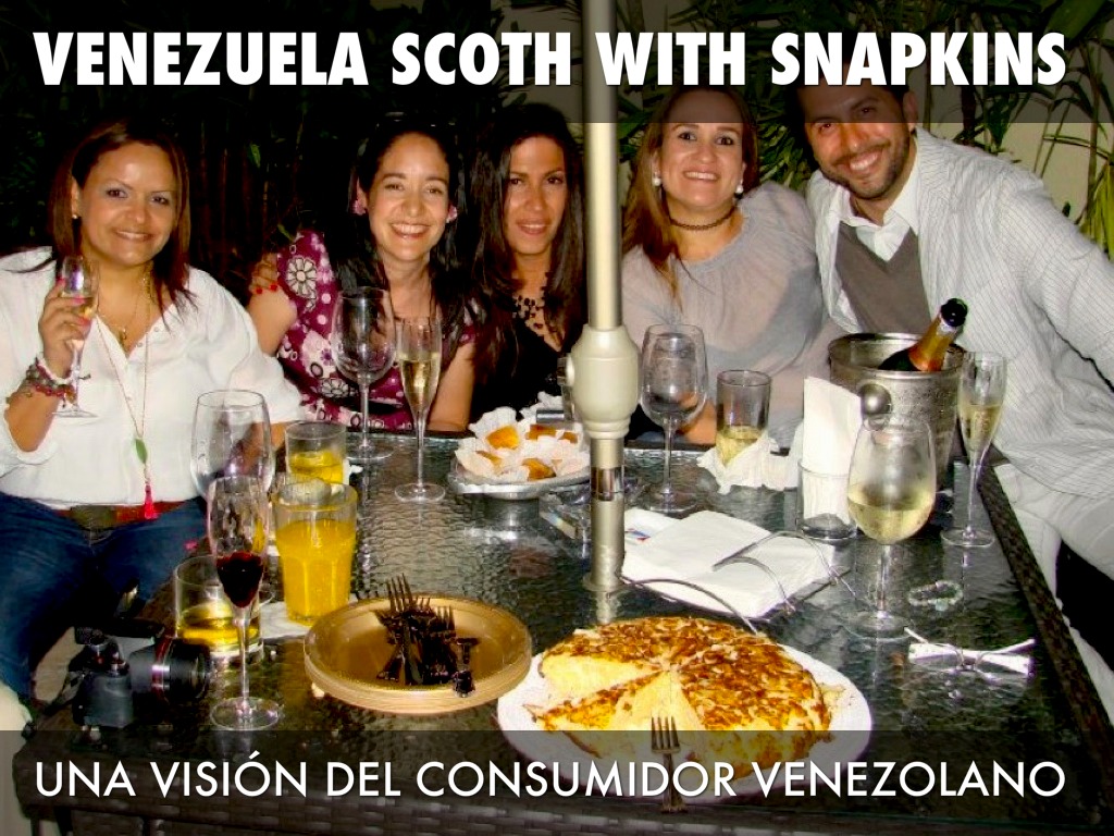 Venezuela Whisky con servilletas  