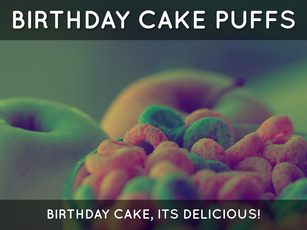Birthday Cake Puffs