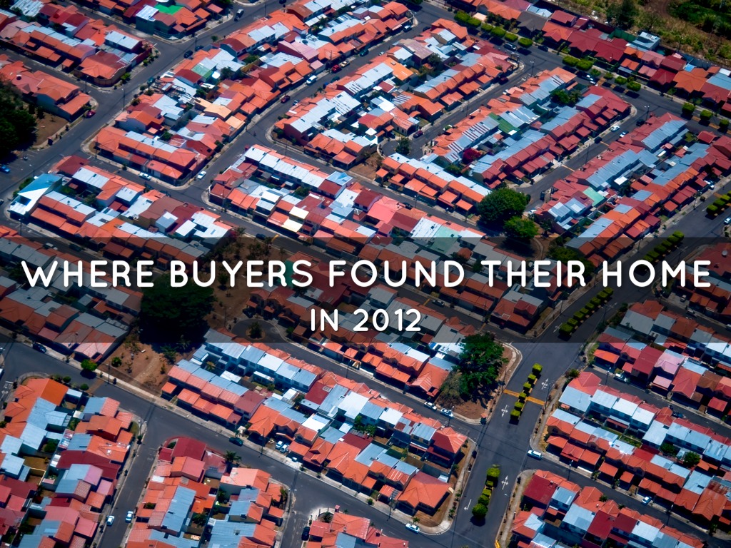 Where Buyer's Found Their New Home in 2013