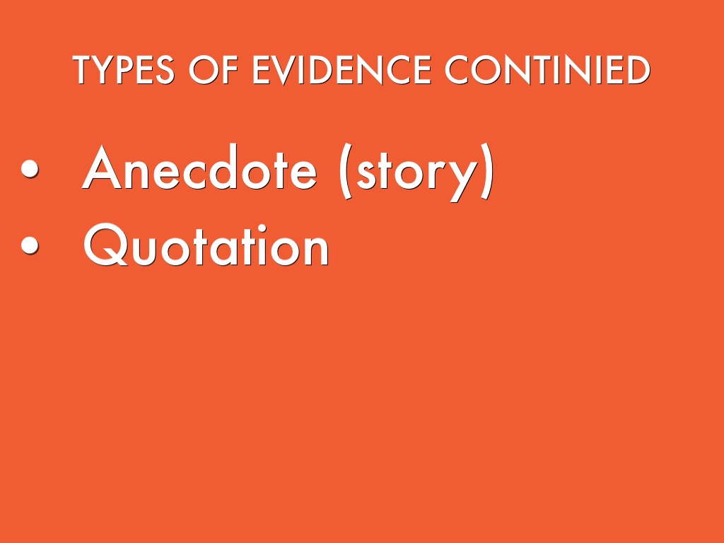 Analyzing evidence picture