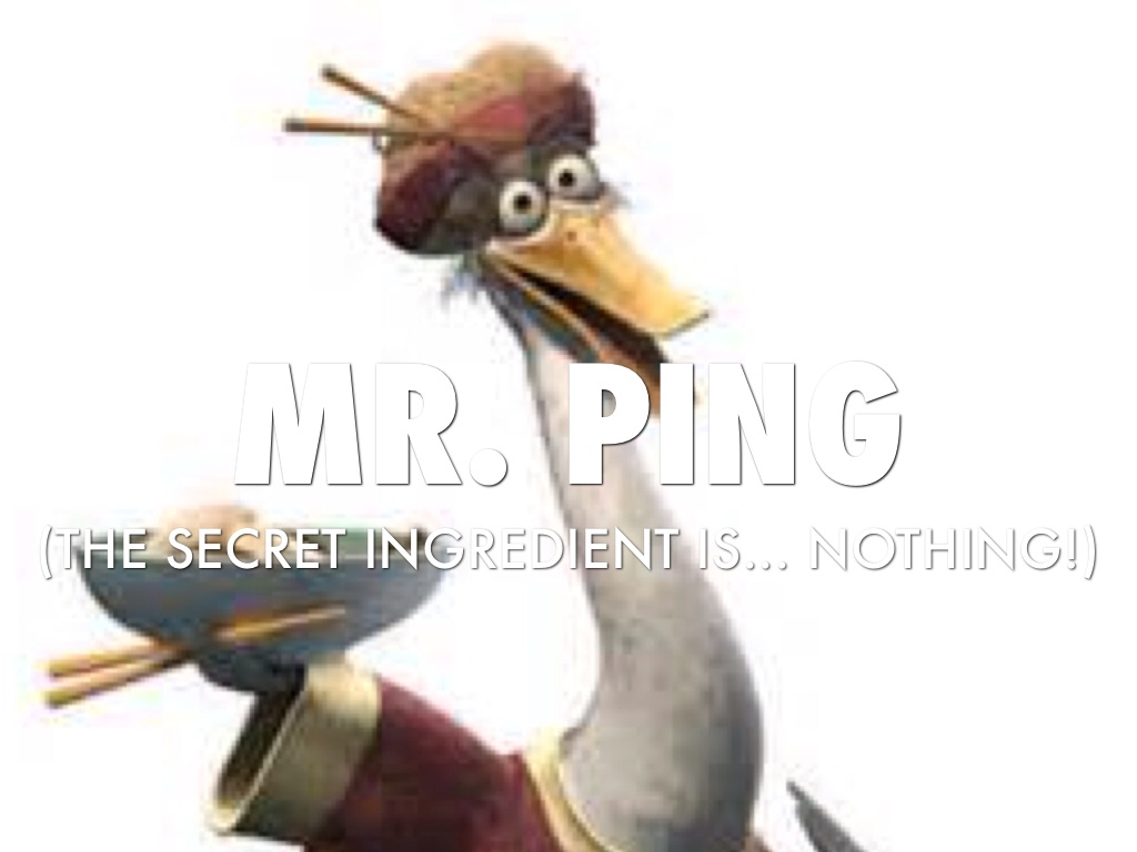 Kung Fu Panda - Mr. Ping
