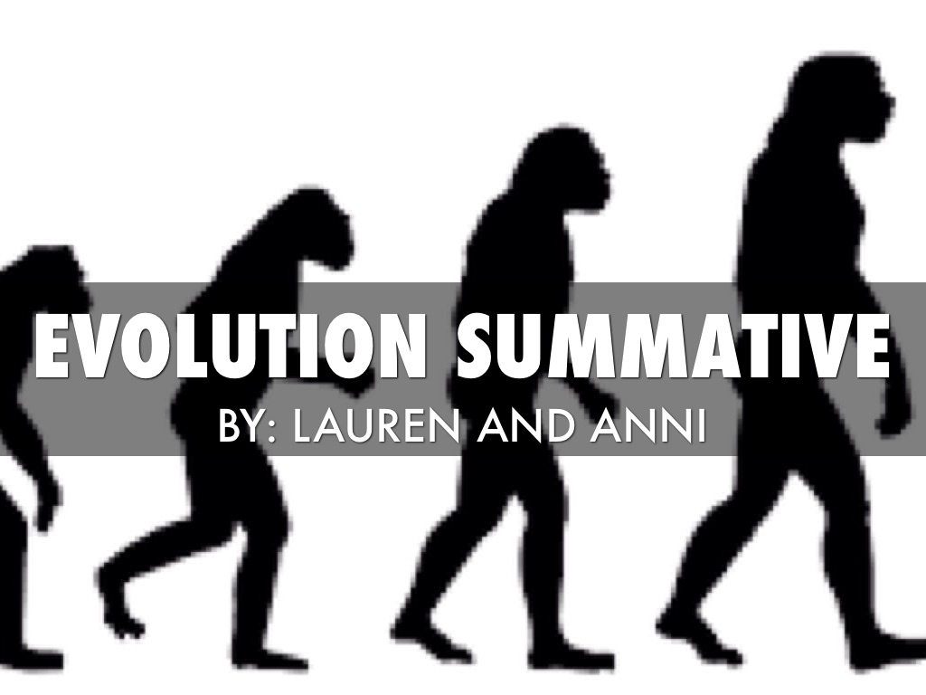 Evolution Summative