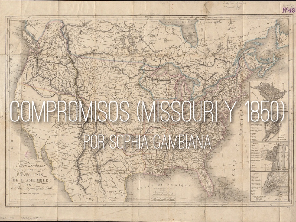 Compromisos (Missouri Y 1850)