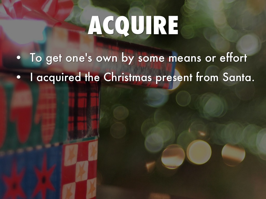 Vocabulary - English 4