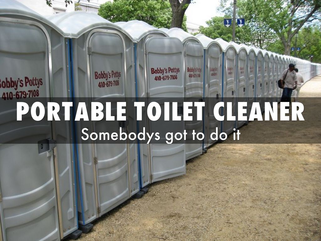 PORTABLE Toilet Cleaner
