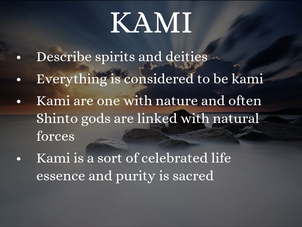 kami meaning