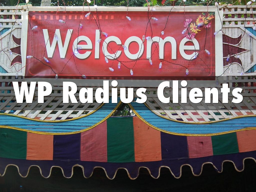 WP Radius