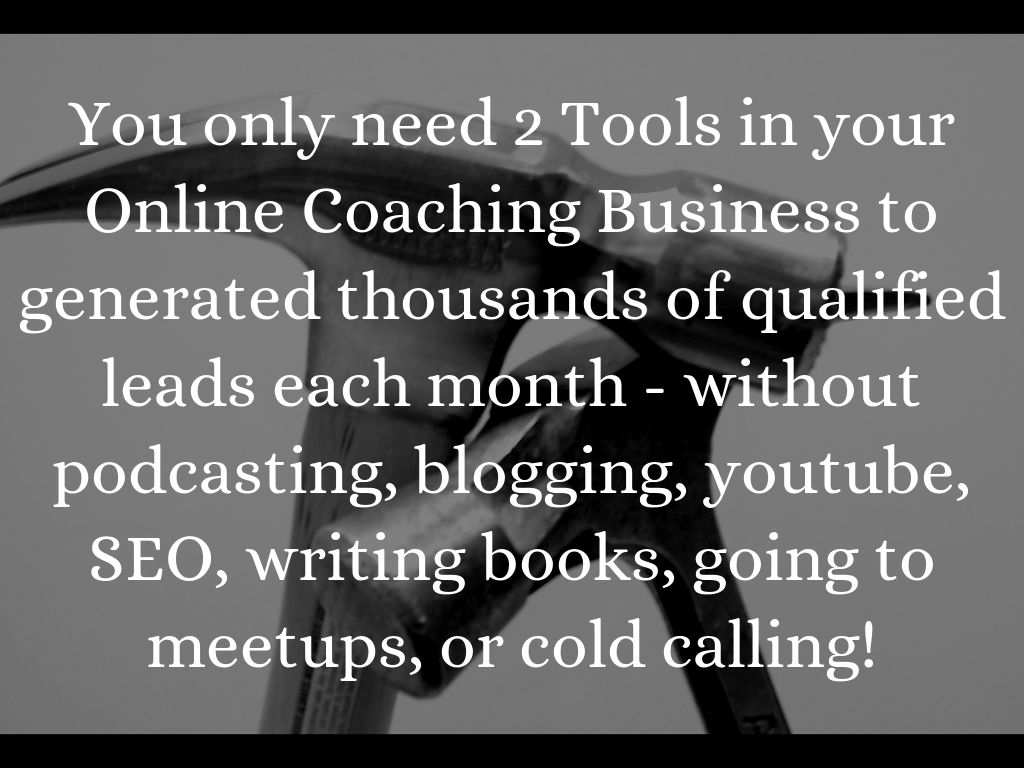 The 5 Steps to attract High End Coaching Clients,