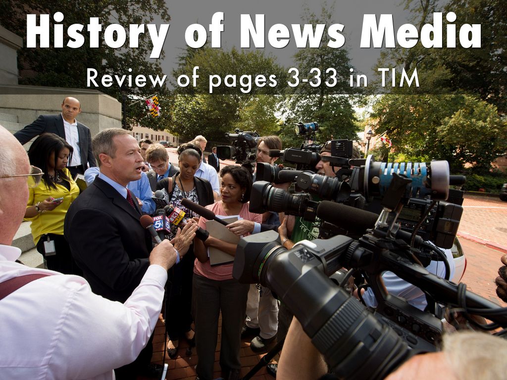 History of News Media by Kaitlyn Belloli