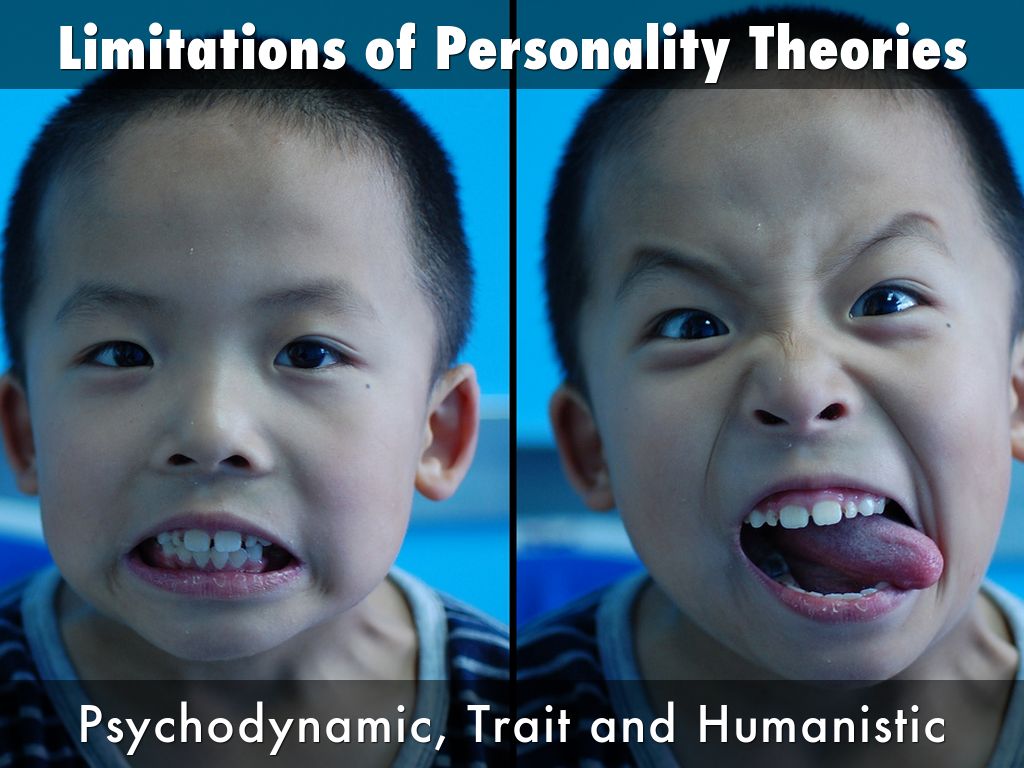 Limitations Of Personality Theories By Jacqueline 
