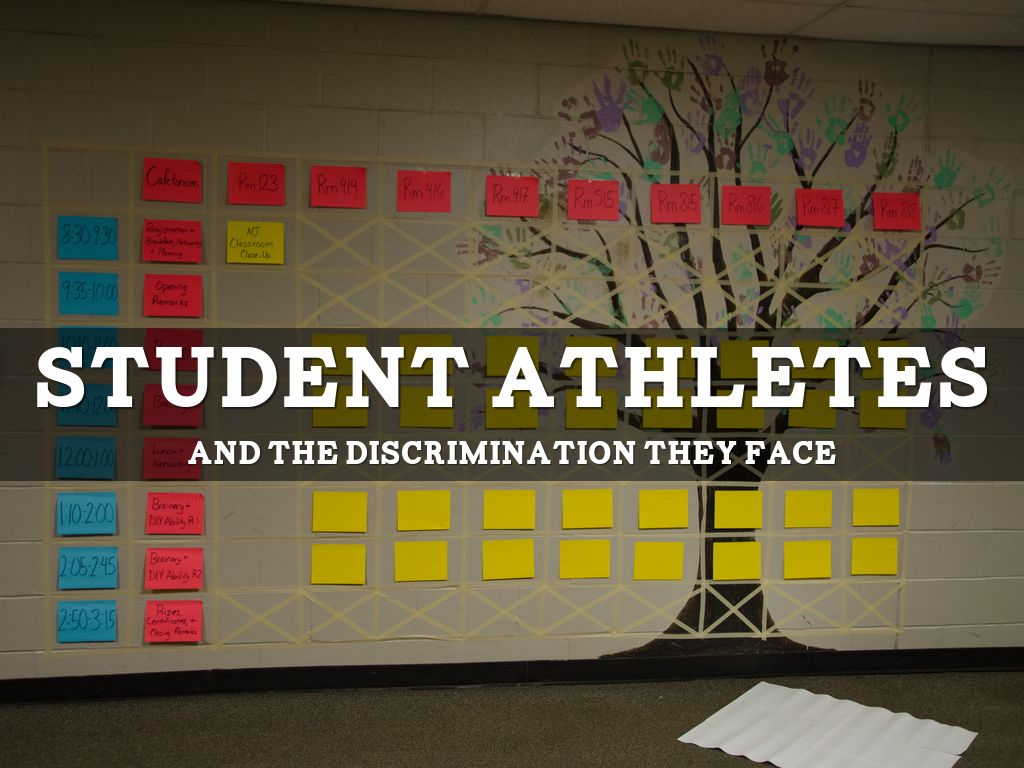 Student athletes and the discrimination they face