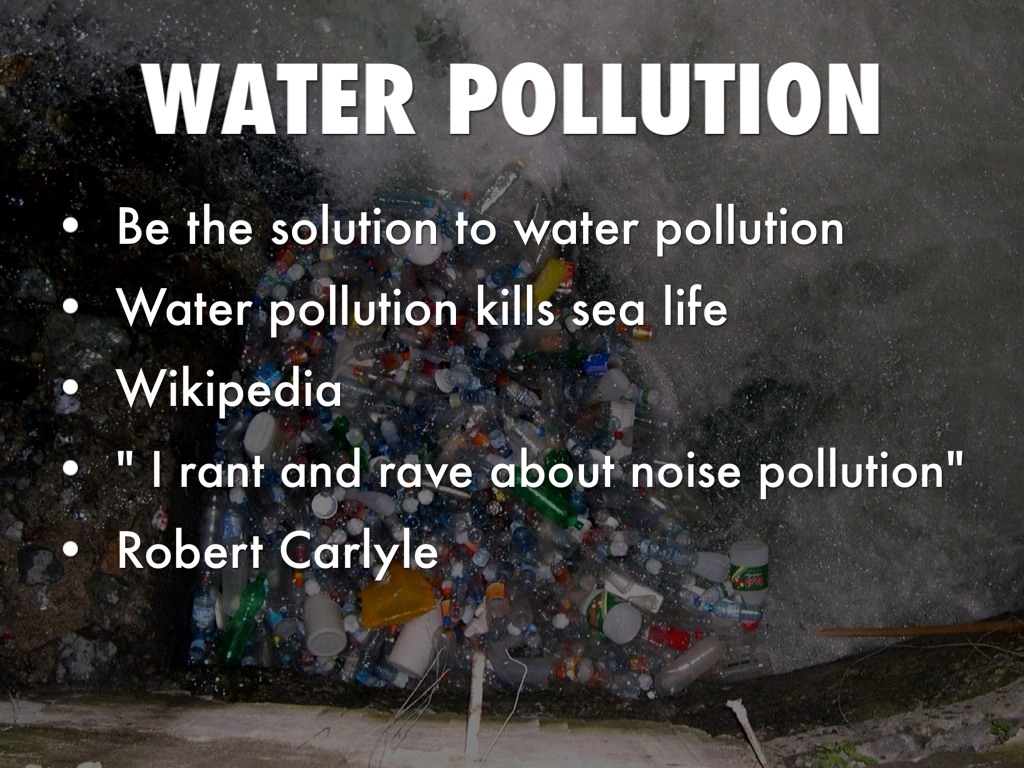 Water Pollution