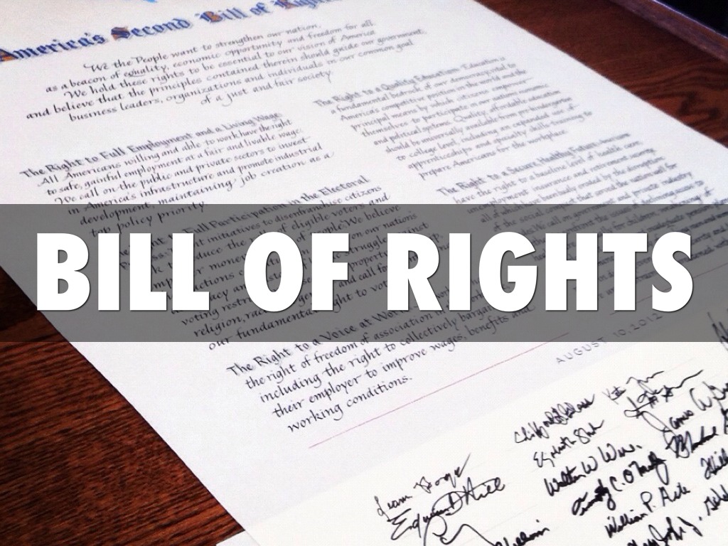 BILL OF RIGHTS