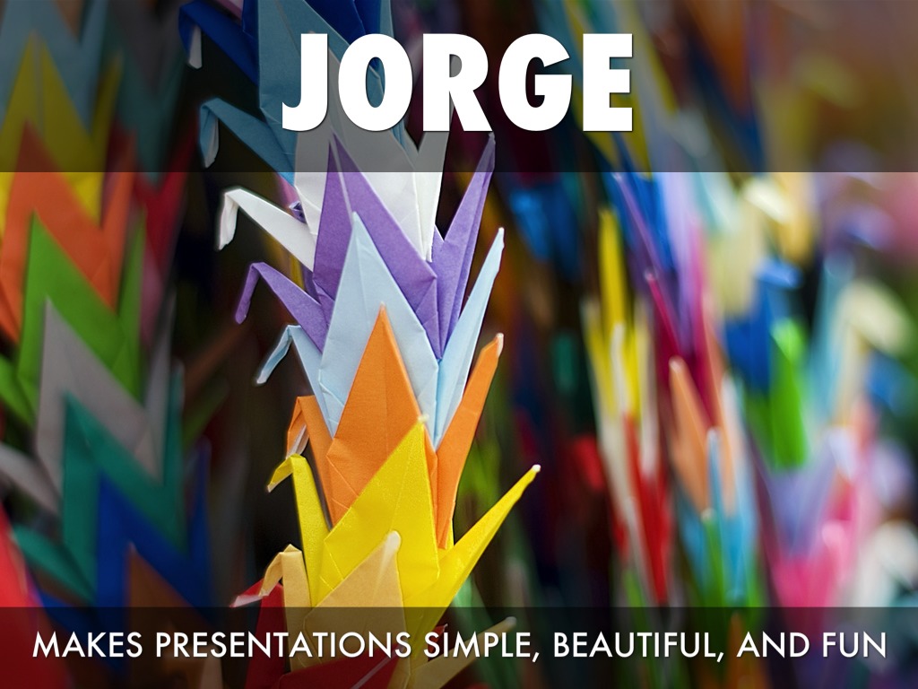 What Is Haiku Deck? Jorge