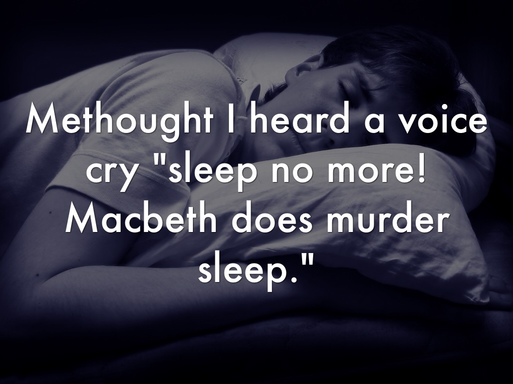 sleep no more macbeth