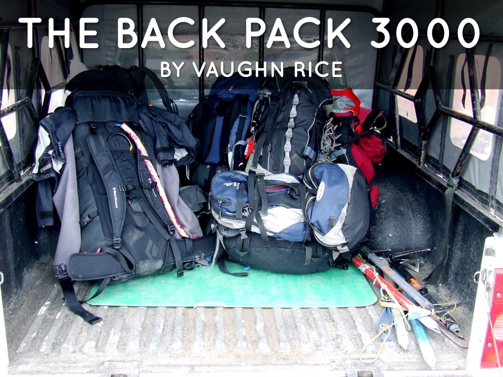 The Back Pack 3000