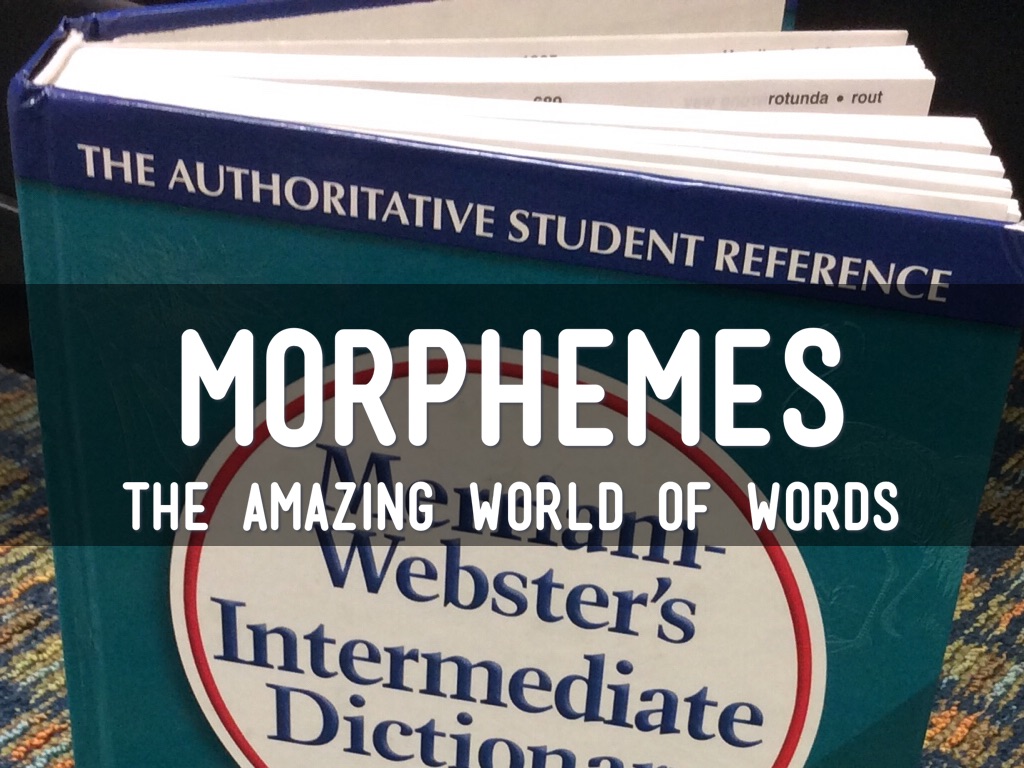 Morphemes