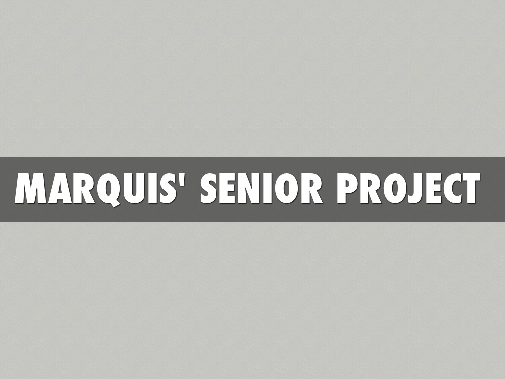 Senior Projectf