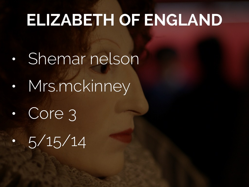 Elizabeth Of England