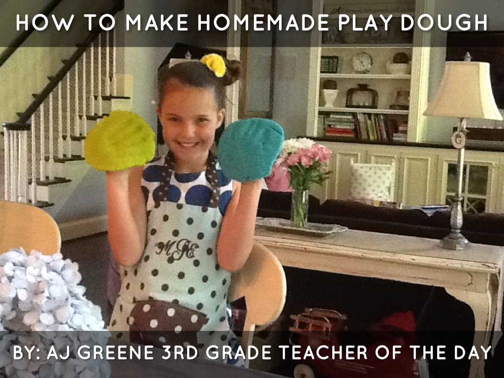 how to make home made play dough