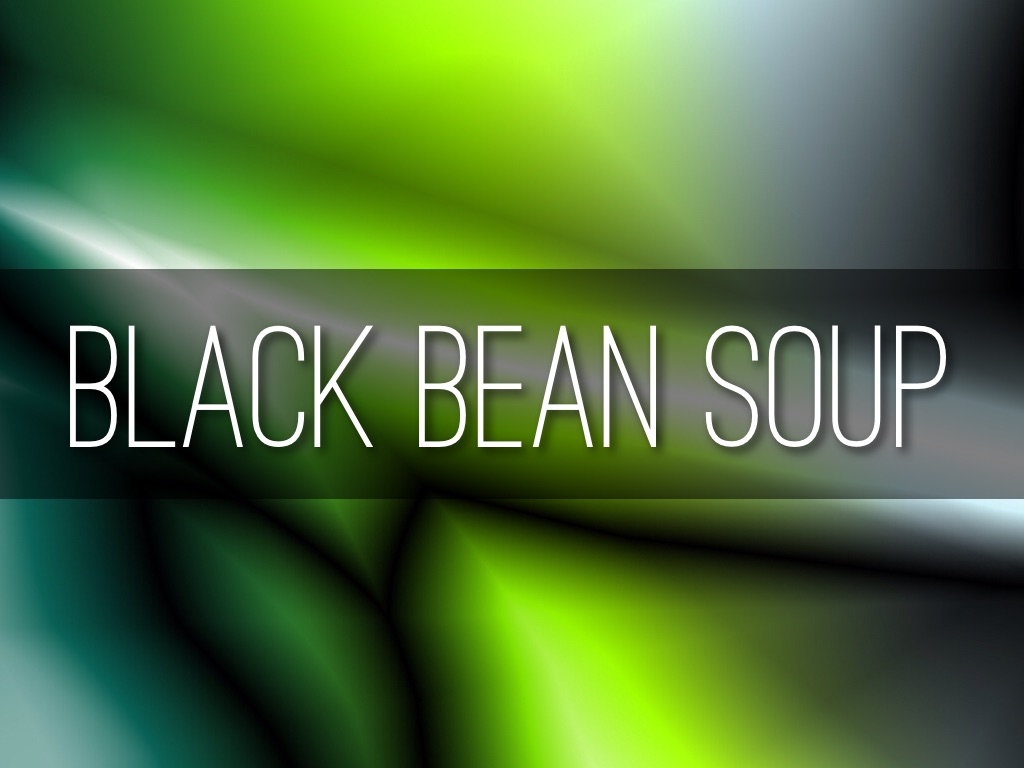 Black Bean Soup