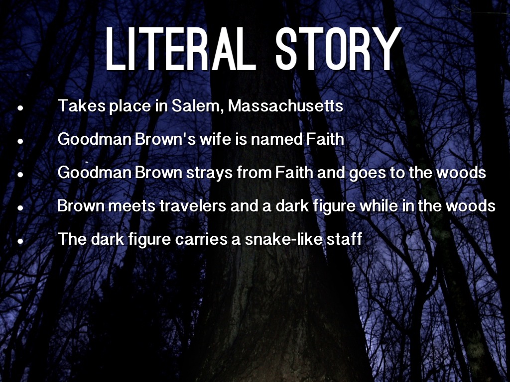 Young Goodman Brown Assert by Gavin Wolff