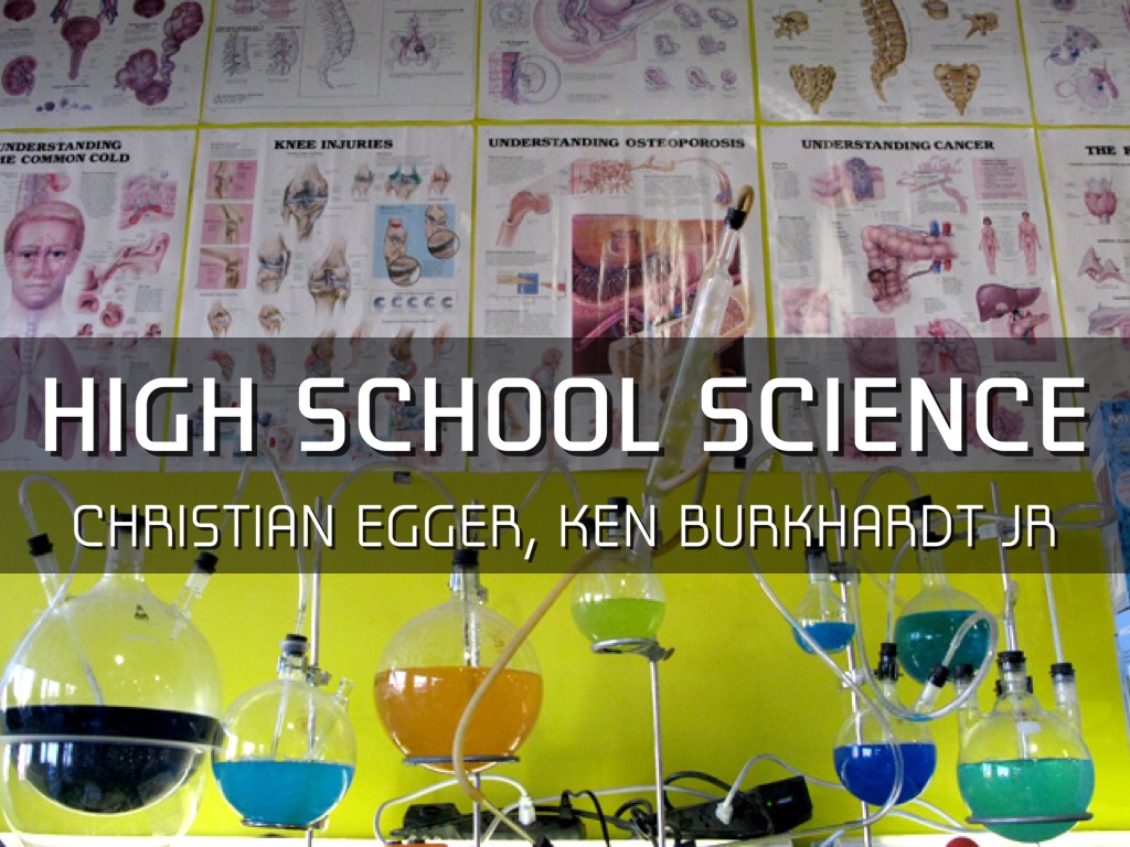 High School Science Tech Integration