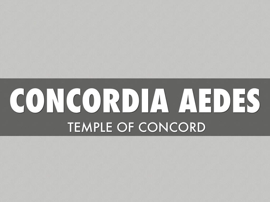 Temple of Concord
