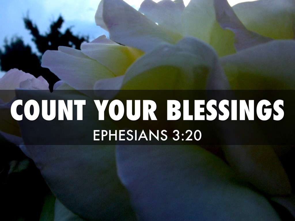 Count Your Blessings