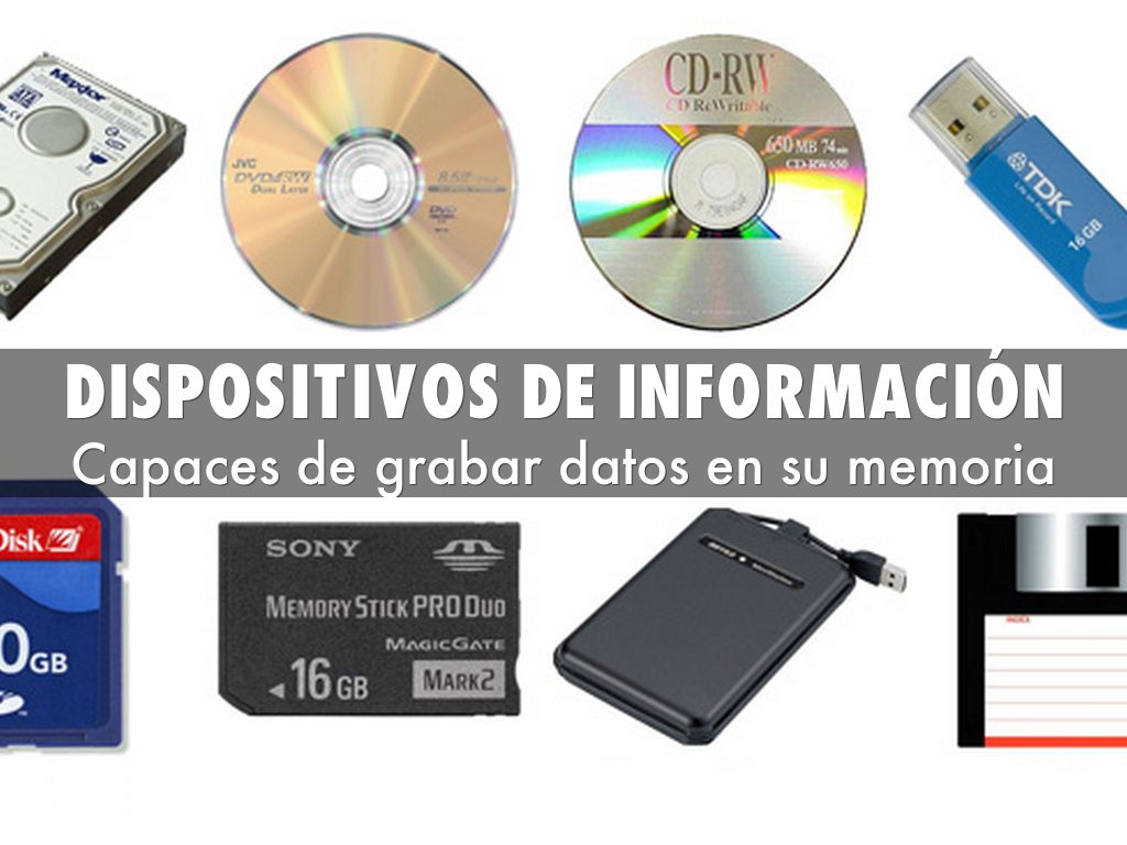 dispositivos de información