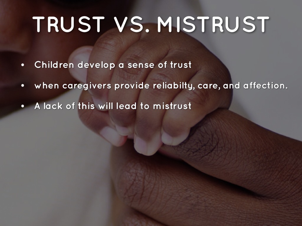 trust vs mistrust examples