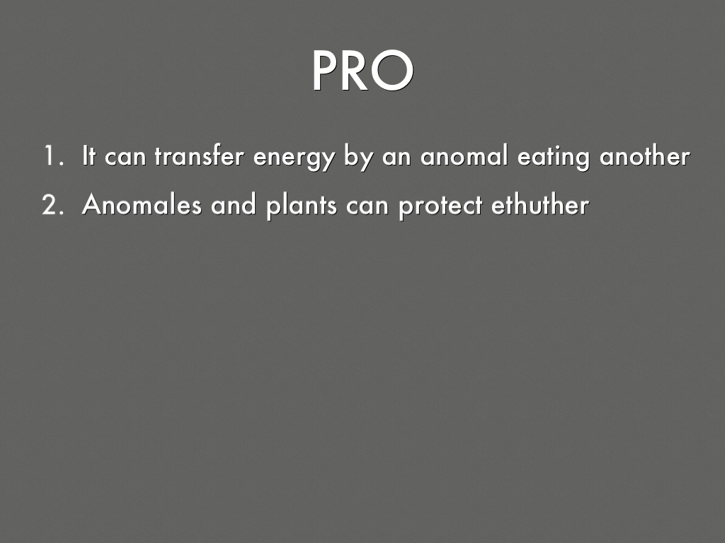 Carson's Pros And Cons