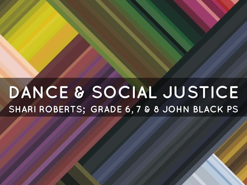 Copy of Dance And Social Justice