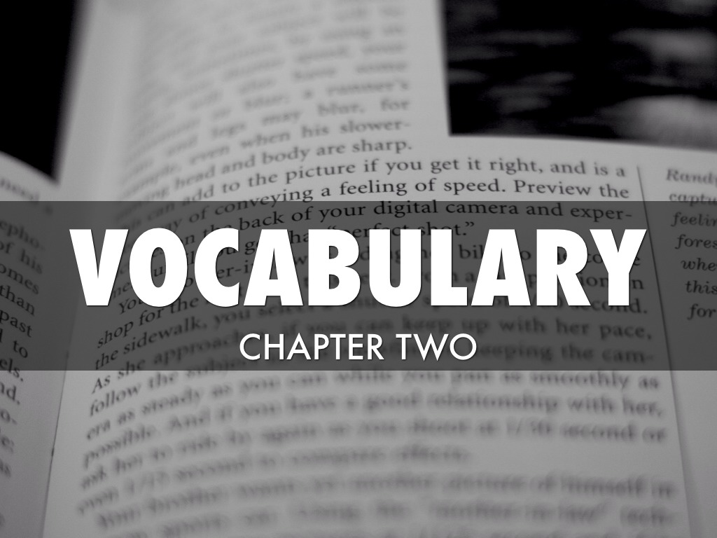 Vocab Ch 2