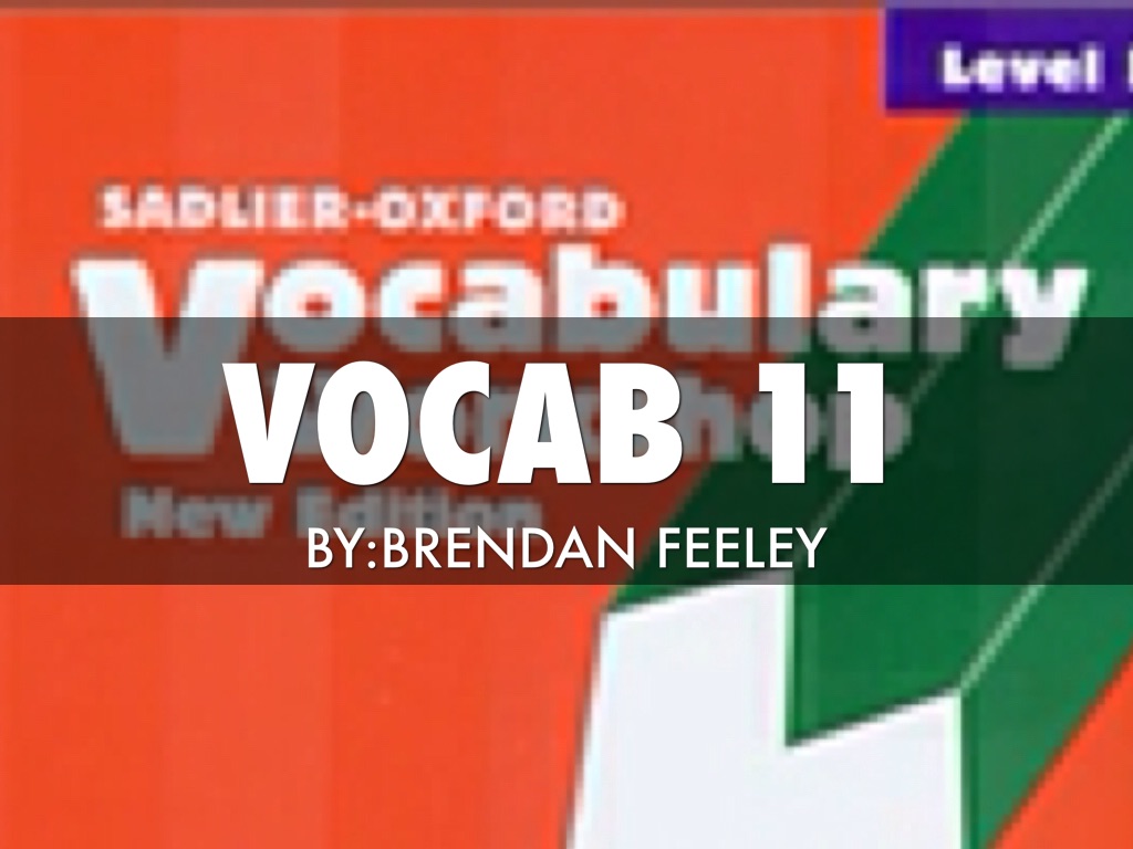 Vocab 11