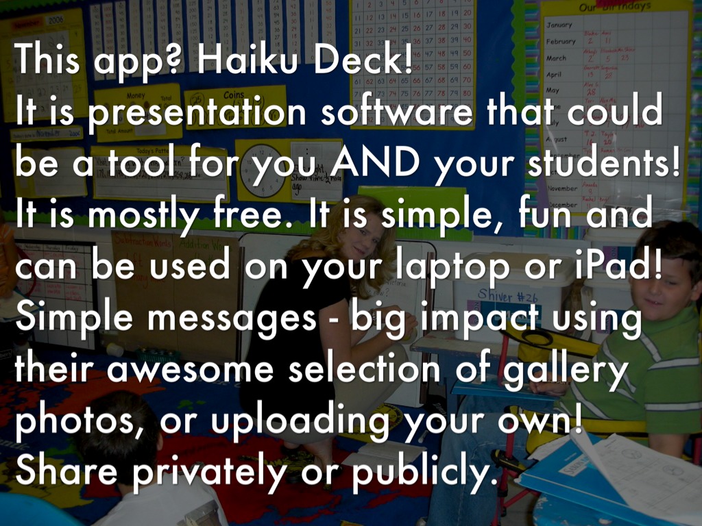 5 Top Applications C. Miller present to faculty and then demonstrate each.