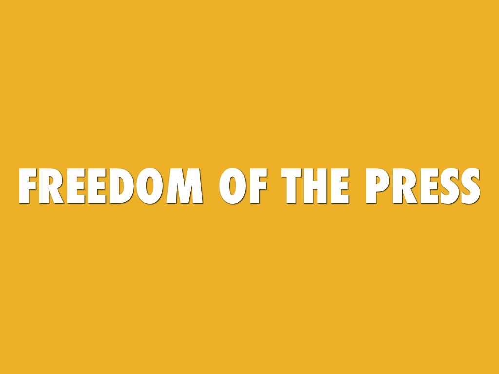 freedom of the press First amendment: an overviewthe first amendment of the united states constitution protects the right to freedom of religion and freedom of expression from government interference it prohibits any laws that establish a national religion, impede the free exercise of religion, abridge the freedom of speech, infringe upon the freedom of the press. freedom of the press First amendment: an overviewthe first amendment of the united states constitution protects the right to freedom of religion and freedom of expression from government interference it prohibits any laws that establish a national religion, impede the free exercise of religion, abridge the freedom of speech, infringe upon the freedom of the press.