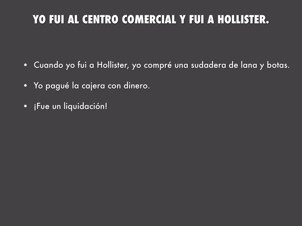 Ir De Compras