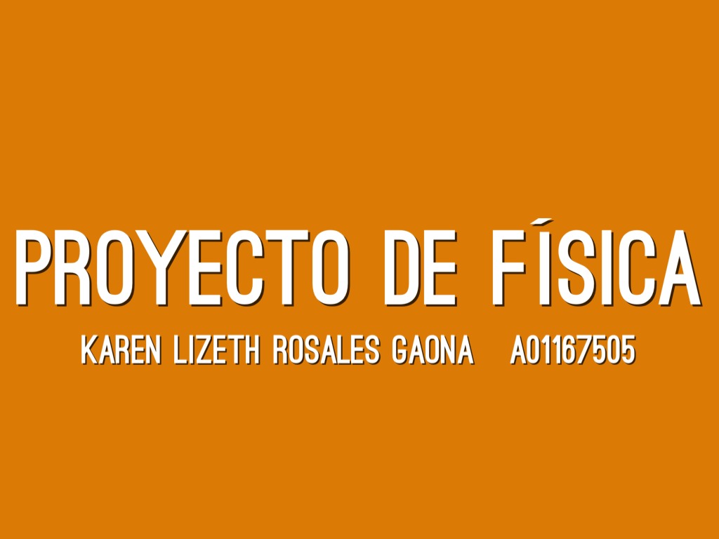 Proyecto De Física