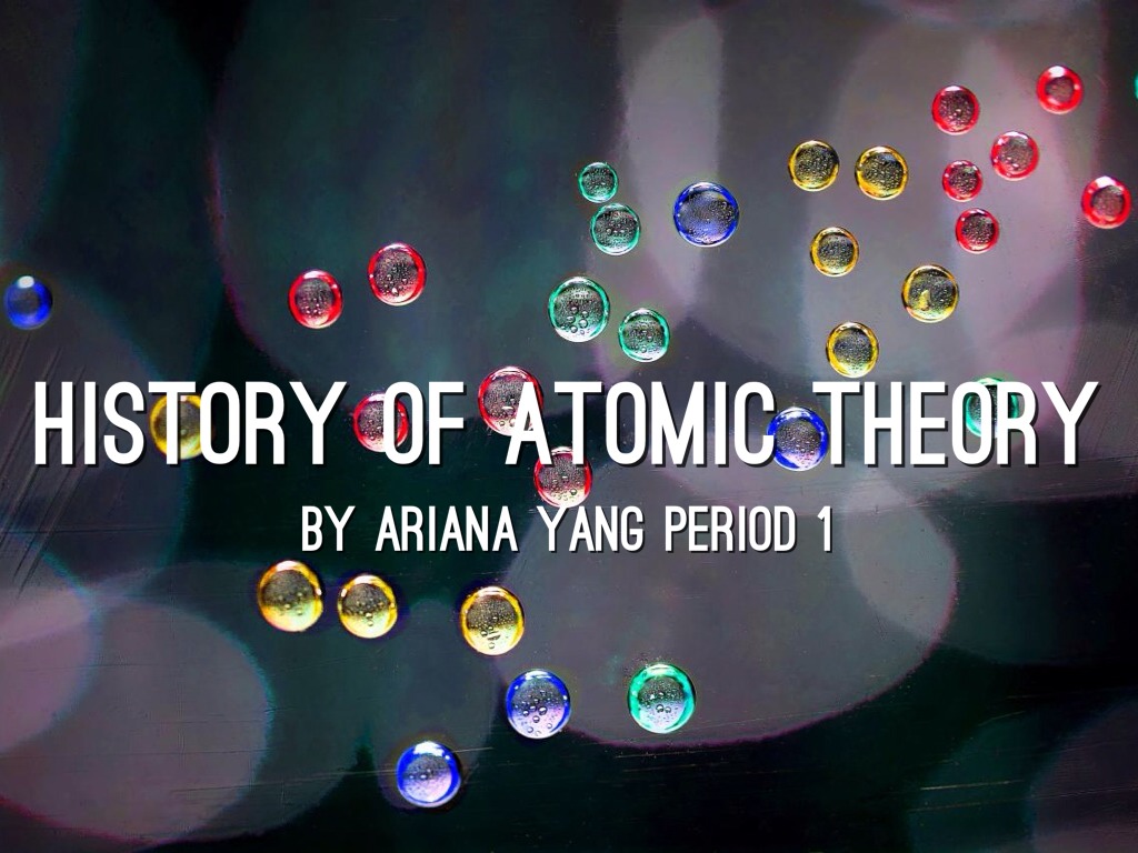 Atomic Theory And Structure 