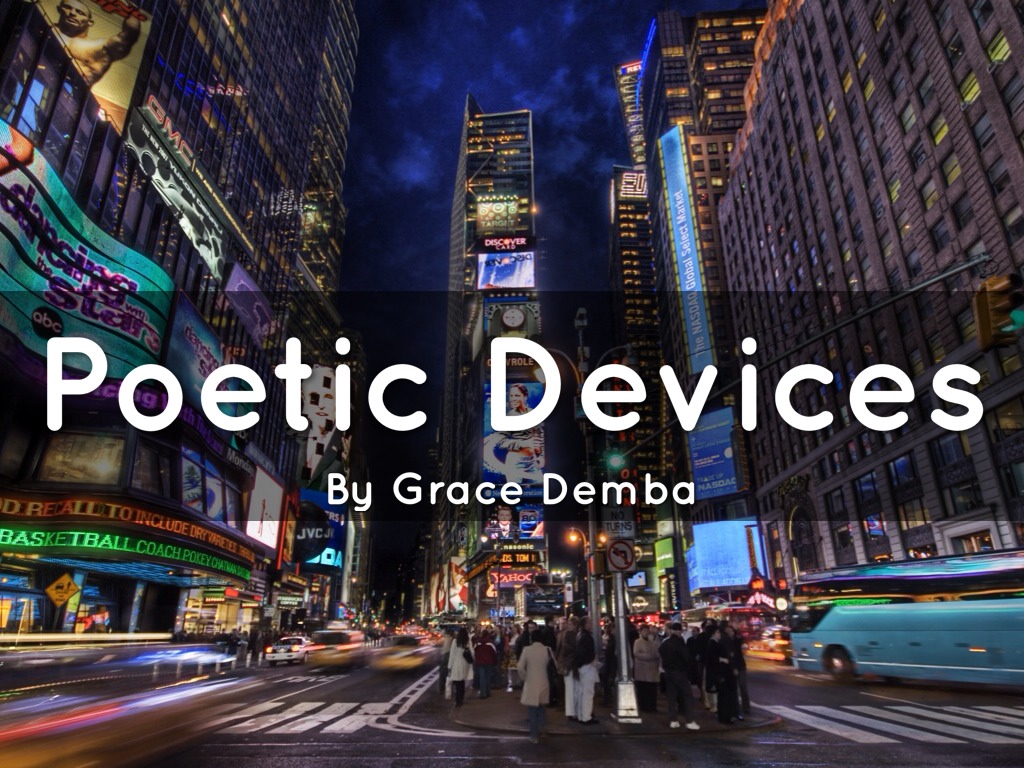 Poetic Devices