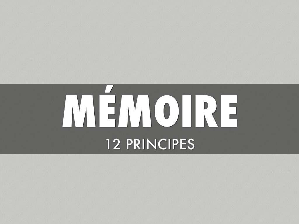 Test Mémoire 
