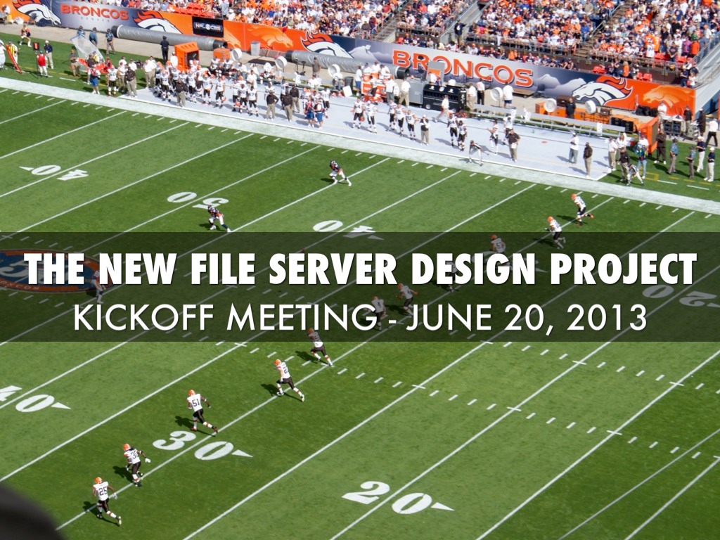 The file server design