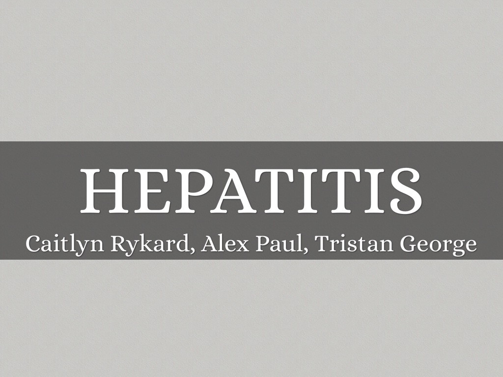 Hepatitis