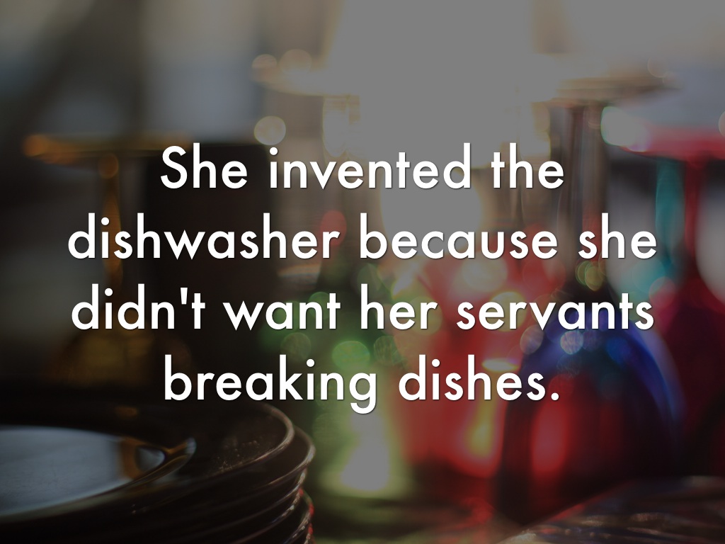 Josephine Cochrane by Orange Cluster