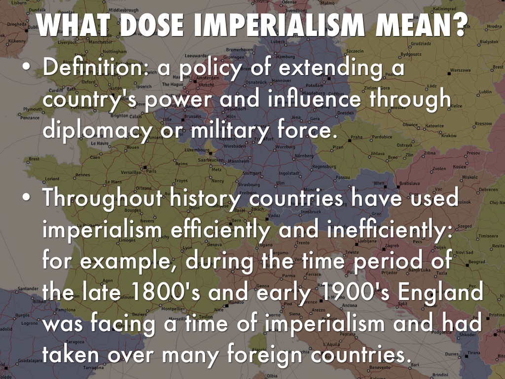 To what does cultural imperialism refer?