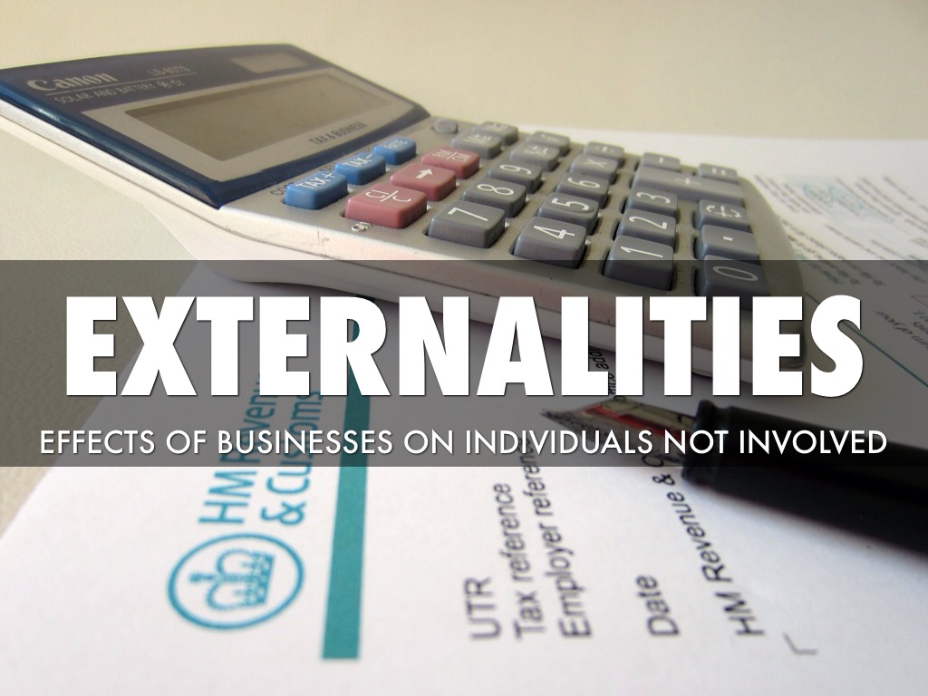 Externalities