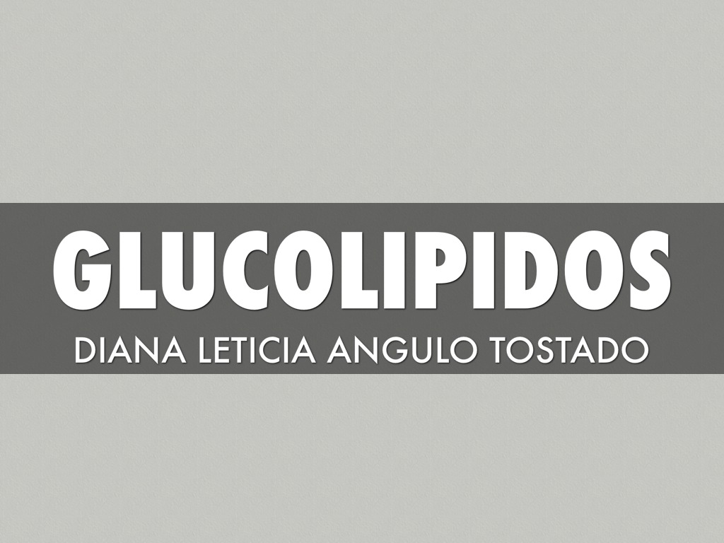 Glauco lípidos 